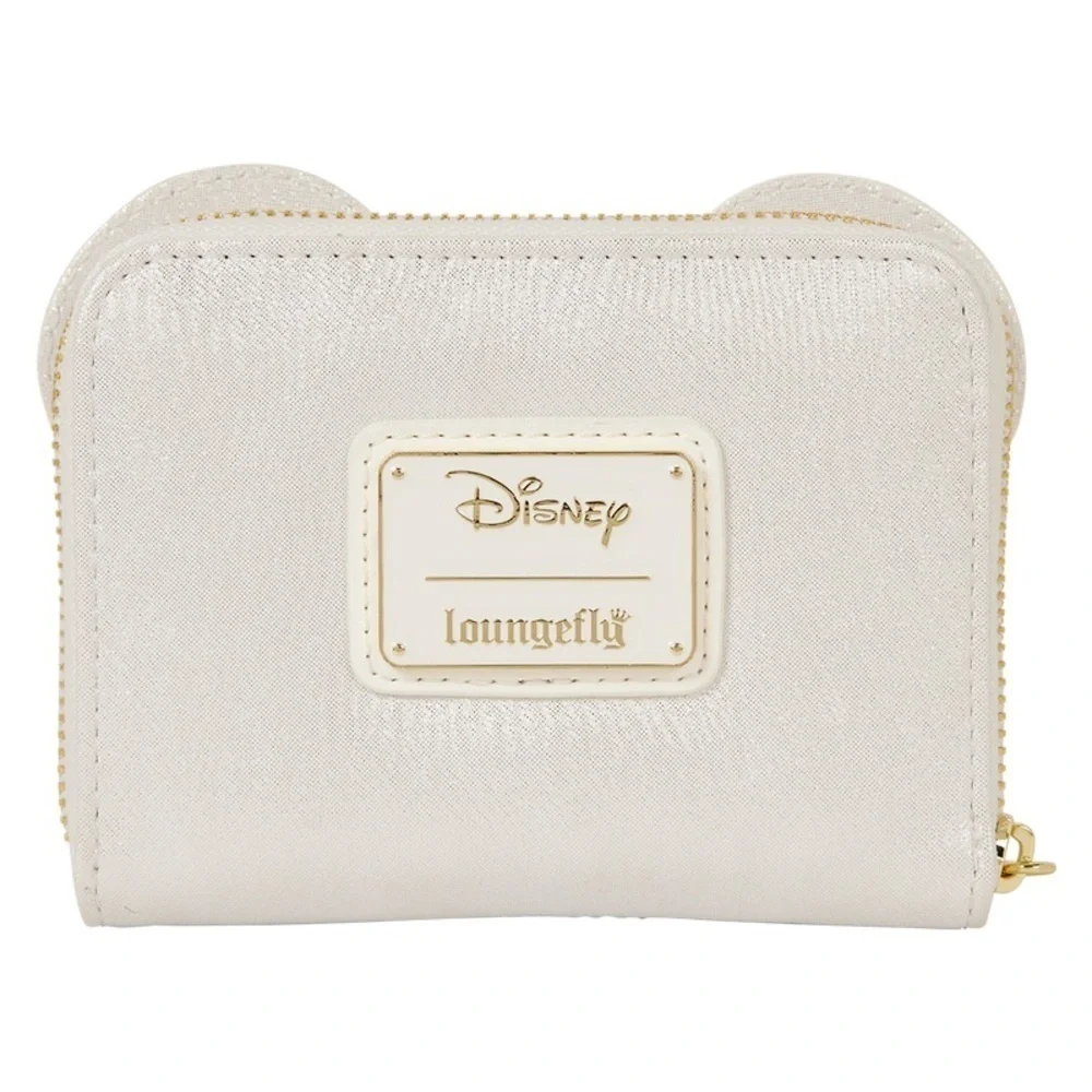 Disney‎ Loungefly Minnie Mouse Wedding Zip Around Wallet